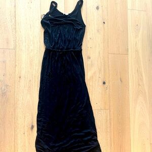 Caslon maxi black dress